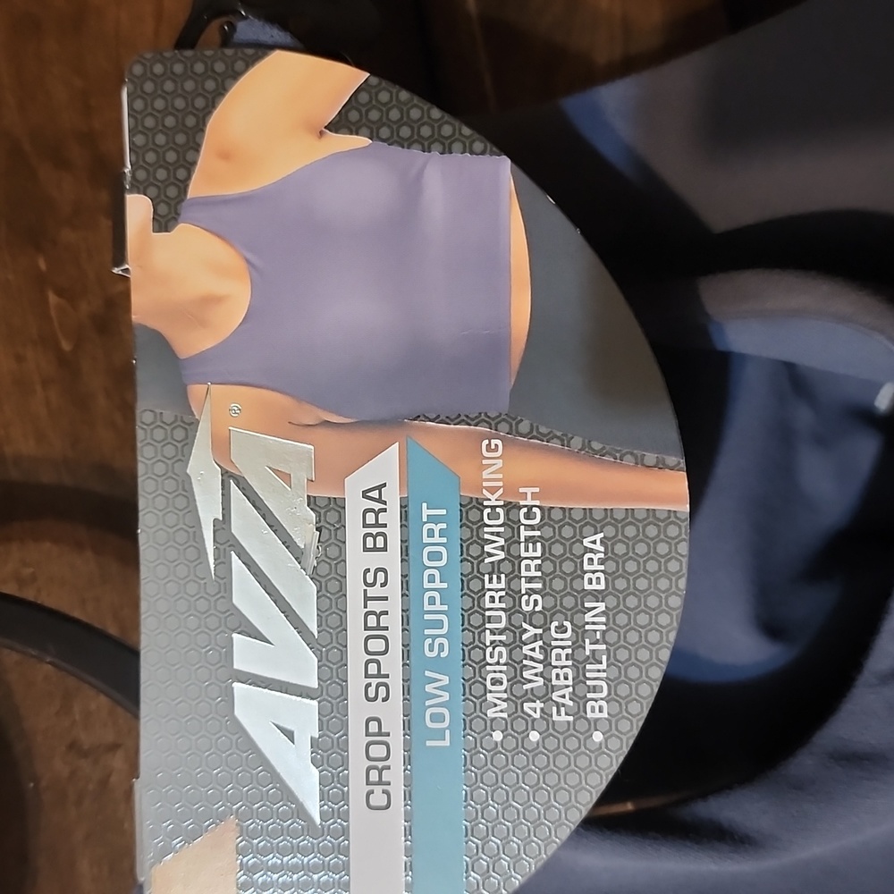Crop sport bra